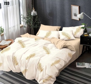 Lenjerie de pat FINET pentru 2 persoane, 6 piese , cod produs H21-6907