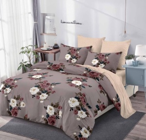 Lenjerie de pat FINET pentru 2 persoane, 6 piese, cod produs H21-8073
