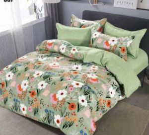 Lenjerie de pat din FINET pentru 2 persoane, 6 piese , cod produs H21-1325