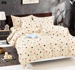 Lenjerie de pat din FINET pentru 2 persoane, 6 piese , cod produs H21-1349