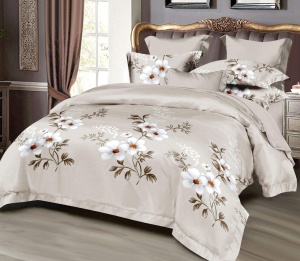 Lenjerie de pat FINET pentru 2 persoane, 6 piese , cod produs H21-10607
