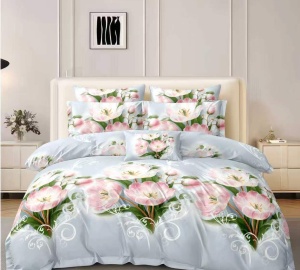 Lenjerie de pat FINET pentru 2 persoane, 6 piese , cod produs H21-11576