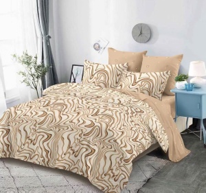 Lenjerie de pat FINET pentru 2 persoane, 6 piese, cod produs H21-9112