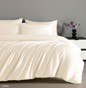 Lenjerie de pat SATINAT cu ELASTIC, 4 piese , cod produs H21-7060