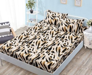Cearsaf cu elastic Finet, 180x200cm + 2 fete de perna, cod produs H21-9093