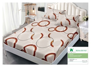 Cearsaf cu Elastic Finet, 180x200cm + 2 fete de perna, cod produs H21-12438