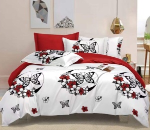 Lenjerie de pat FINET pentru 2 persoane, 6 piese , cod produs H21-10615
