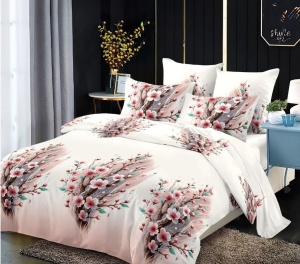 Lenjerie de pat FINET pentru 2 persoane, 6 piese , cod produs H21-11573