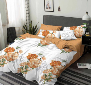 Lenjerie de pat FINET pentru 2 persoane, 6 piese , cod produs H21-3238
