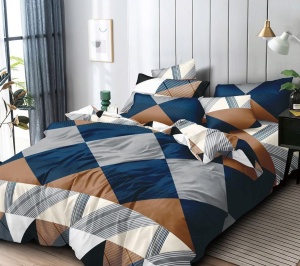 Lenjerie de pat FINET pentru 2 persoane, 6 piese , cod produs H21-6879