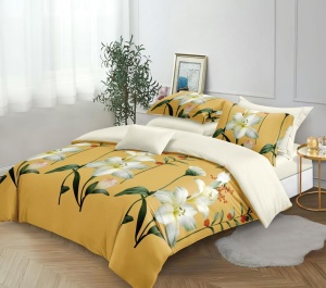 Lenjerie de pat FINET pentru 2 persoane, 6 piese , cod produs H21-7170