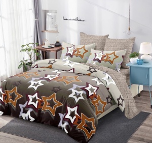 Lenjerie de pat FINET pentru 2 persoane, 6 piese, cod produs H21-8589
