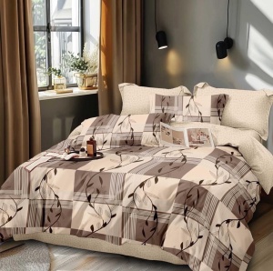 Lenjerie de pat FINET pentru 2 persoane, 6 piese , cod produs H21-9609