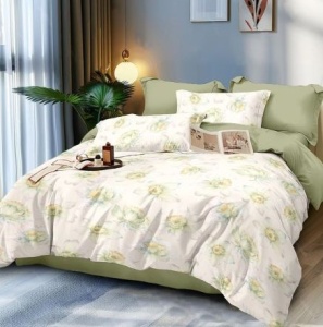 Lenjerie de pat FINET pentru 2 persoane, 6 piese , cod produs H21-9630