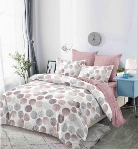 Lenjerie de pat FINET pentru 2 persoane, 6 piese , cod produs H21-9640