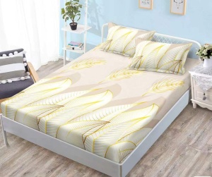 Cearsaf cu elastic Finet, 180x200cm + 2 fete de perna, cod produs H21-11764