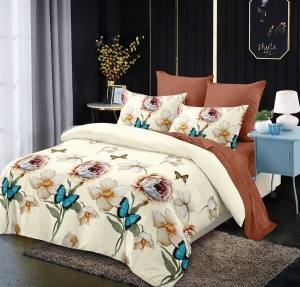 Lenjerie de pat FINET cu ELASTIC 180x200, 6 piese, cod produs H21-9783