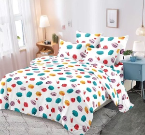 Lenjerie de pat FINET pentru 2 persoane, 6 piese , cod produs H21-11153