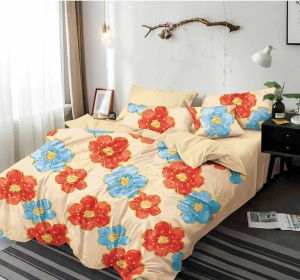 Lenjerie de pat FINET pentru 2 persoane, 6 piese , cod produs H21-11229