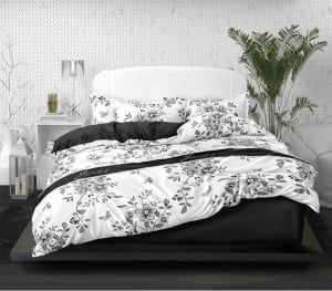 Lenjerie de pat FINET pentru 2 persoane, 6 piese , cod produs H21-7955