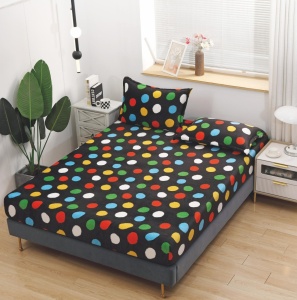 Husa cu elastic Pufoasa COCOLINO, 180x200cm + 2 fete de perna, cod produs H21-9186