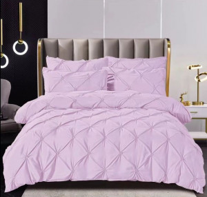 Lenjerie de pat cu pliuri FINET pentru 2 persoane, 6 piese , cod produs H21-766