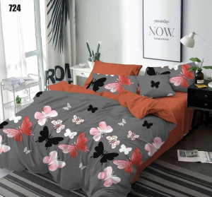 Lenjerie de pat din FINET pentru 2 persoane, 6 piese , cod produs H21-1350