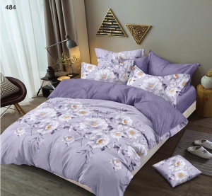 Lenjerie de pat din FINET pentru 2 persoane, 6 piese , cod produs H21-4454