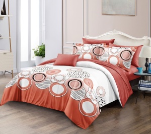 Lenjerie de pat FINET pentru 2 persoane, 6 piese , cod produs H21-10210