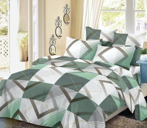 Lenjerie de pat FINET pentru 2 persoane, 6 piese , cod produs H21-11618