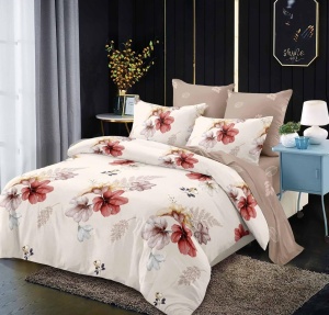 Lenjerie de pat FINET pentru 2 persoane, 6 piese, cod produs H21-11670