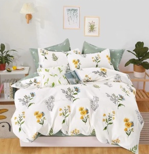 Lenjerie de pat FINET pentru 2 persoane, 6 piese , cod produs H21-4514