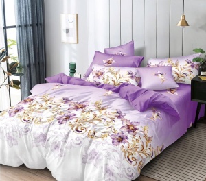 Lenjerie de pat FINET pentru 2 persoane, 6 piese , cod produs H21-6891