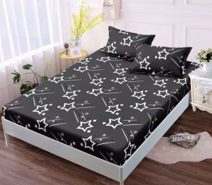 Cearsaf cu elastic Finet, 160x200cm + 2 fete de perna, cod produs H21-9933
