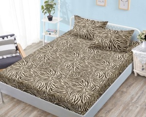 Cearsaf cu elastic Finet, 180x200cm + 2 fete de perna, cod produs H21-9096