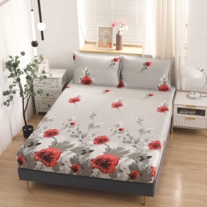 Husa cu elastic Pufoasa COCOLINO, 180x200cm + 2 fete de perna, cod produs H21-10081