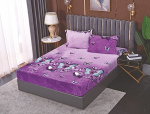 Husa cu elastic Pufoasa COCOLINO, 180x200cm + 2 fete de perna, cod produs H21-12266