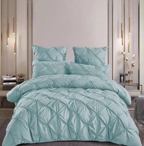 Lenjerie de pat cu pliuri FINET pentru 2 persoane, 6 piese , cod produs H21-8439