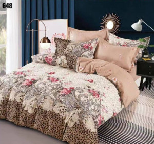 Lenjerie de pat din FINET pentru 2 persoane, 6 piese , cod produs H21-1441
