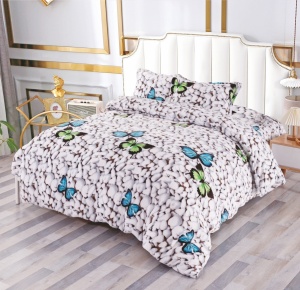 Lenjerie de pat dublu 180x200, COCOLINO subtire, 4 piese, cod produs H21-12276