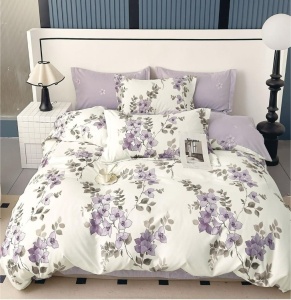 Lenjerie de pat FINET pentru 2 persoane, 6 piese , cod produs H21-10073