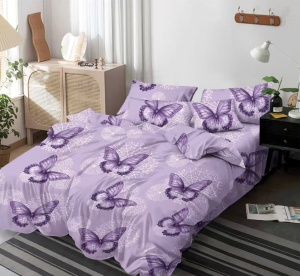 Lenjerie de pat FINET pentru 2 persoane, 6 piese , cod produs H21-11358