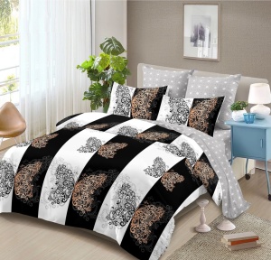 Lenjerie de pat FINET pentru 2 persoane, 6 piese, cod produs H21-11667