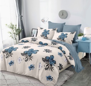 Lenjerie de pat FINET pentru 2 persoane, 6 piese, cod produs H21-11677