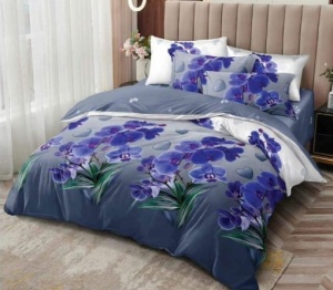 Lenjerie de pat FINET pentru 2 persoane, 6 piese , cod produs H21-12143