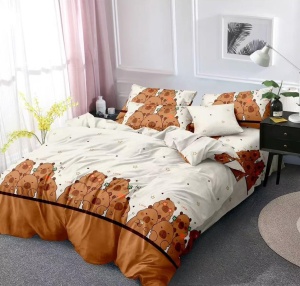 Lenjerie de pat FINET pentru 2 persoane, 6 piese , cod produs H21-8945