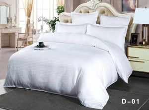 Lenjerie de pat tip hotel DAMASC , 6 piese, cod produs H21-736