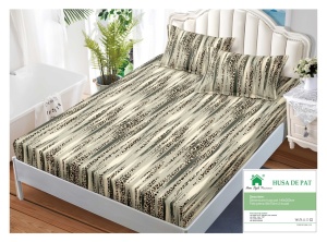 Cearsaf cu elastic Finet, 140x200cm + 2 fete de perna, cod produs H21-8773