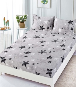 Husa cu elastic Pufoasa COCOLINO, 180x200cm + 2 fete de perna, cod produs H21-10078