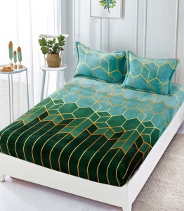 Husa cu elastic Pufoasa COCOLINO, 180x200cm + 2 fete de perna, cod produs H21-11995